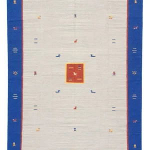 Kelim Teppich - Trendy 300 x 200 cm - beige