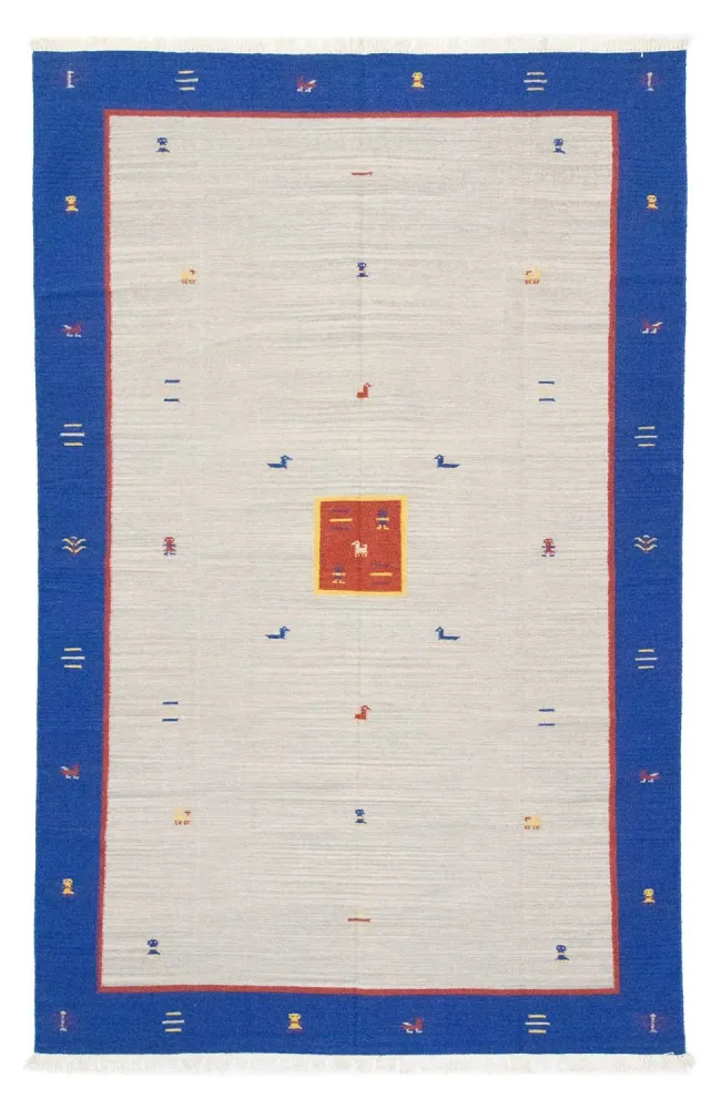 Kelim Teppich - Trendy 300 x 200 cm - beige