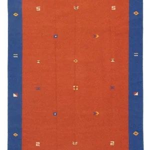 Kelim Teppich - Trendy 300 x 200 cm - rot