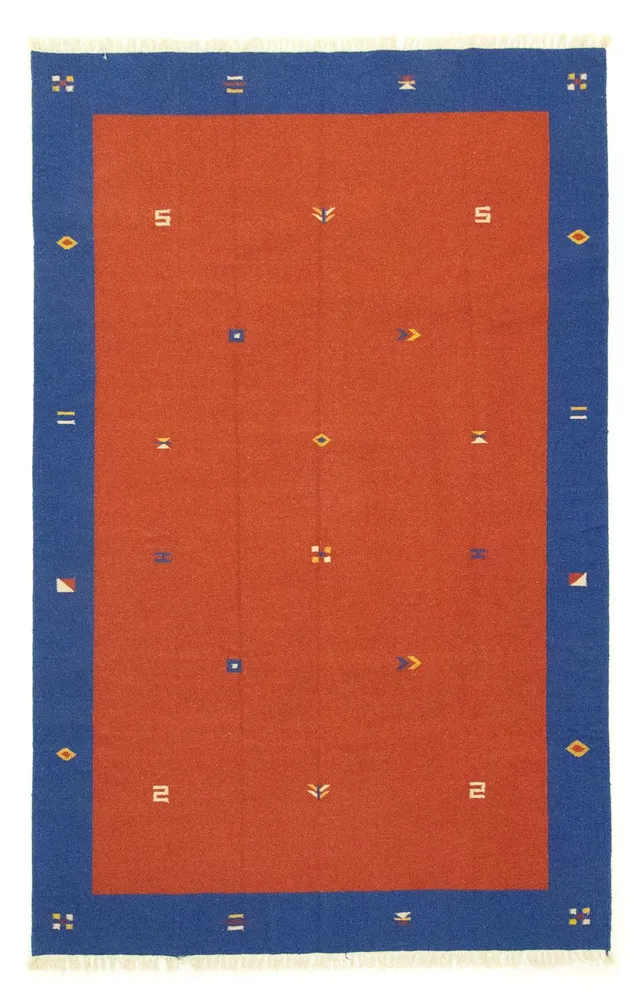 Kelim Teppich - Trendy 300 x 200 cm - rot