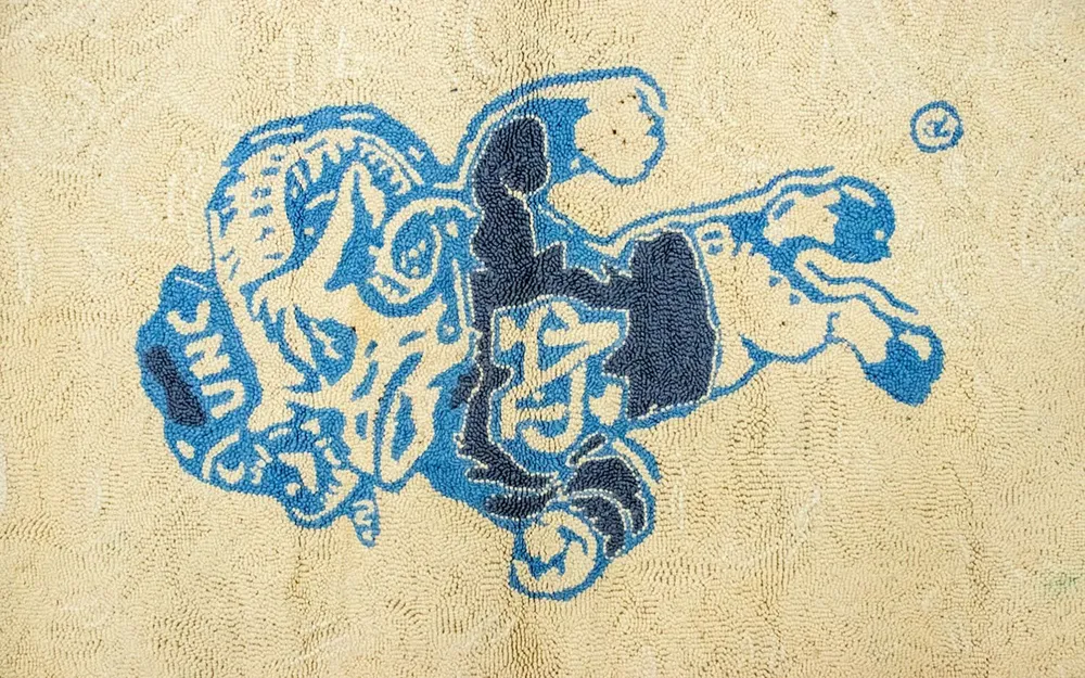 Kinderteppich 164 x 104 cm