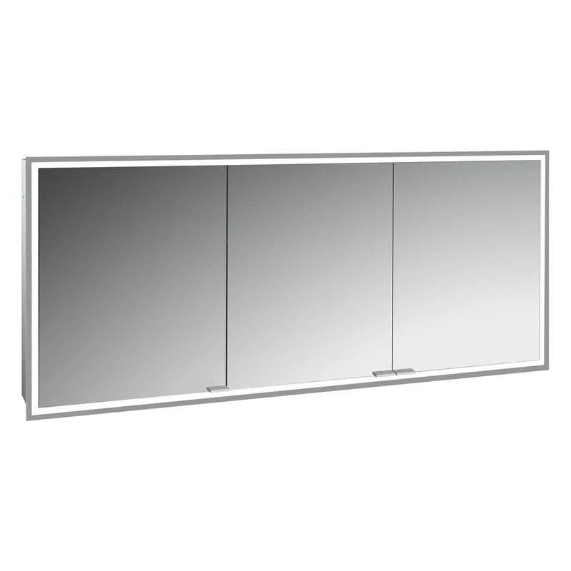 KRONENBACH Cube 2.0 Spiegelschrank 160 cm, Unterputz, 3-türig
