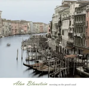 Kunstdruck Alan Blaustein - Morning on Grand Canal 106x40cm