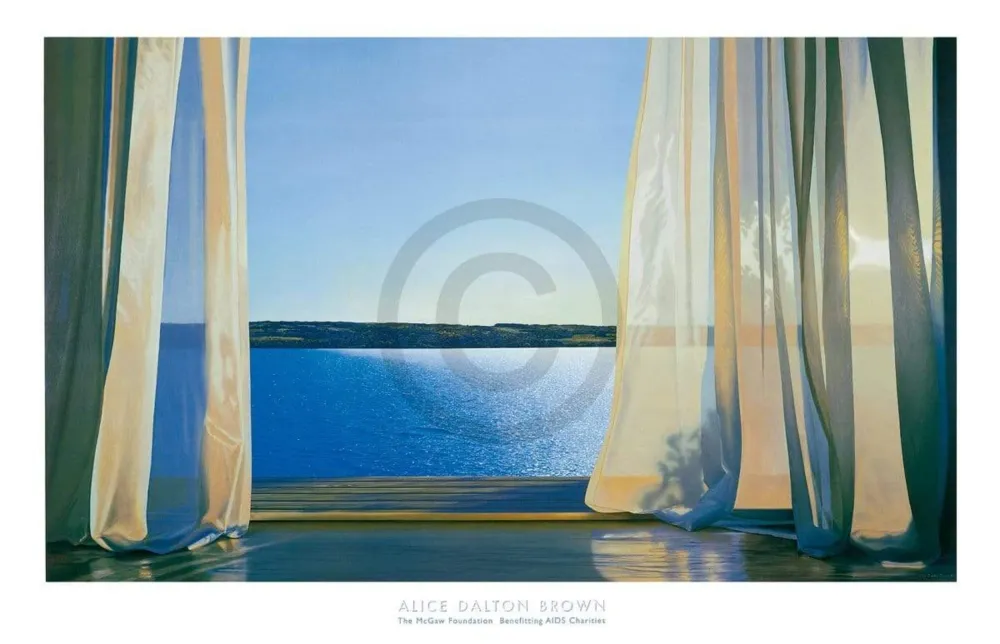 Kunstdruck Alice Dalton Brown - Long Golden Day 102x66cm