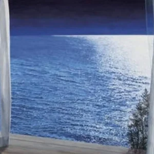 Kunstdruck Alice Dalton Brown - Nocturne s 48x32cm