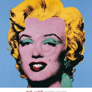 Kunstdruck Andy Warhol - Shot Blue Marilyn 65x71cm