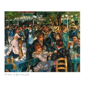 Kunstdruck Auguste Renoir - Le Moulin de la Galette 70x50cm