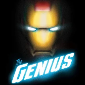 Kunstdruck Avengers - Genius 40x50cm