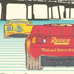 Kunstdruck Cars - Strengthen Together 50x70cm