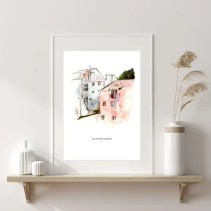 KUNSTDRUCK – CITY - SOMEWHERE