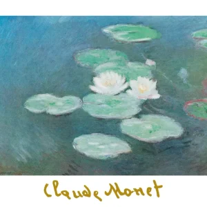 Kunstdruck Claude Monet - Ninfee nella luce 80x60cm