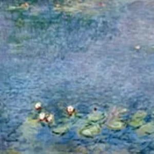 Kunstdruck Claude Monet - Seerosen I 138x51cm