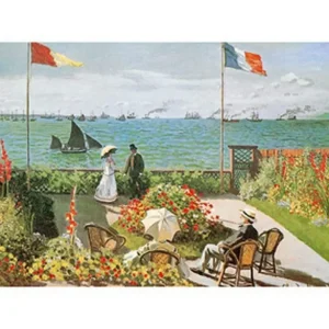 Kunstdruck Claude Monet - Terazza sul mare Saint-Adresse 50x40cm