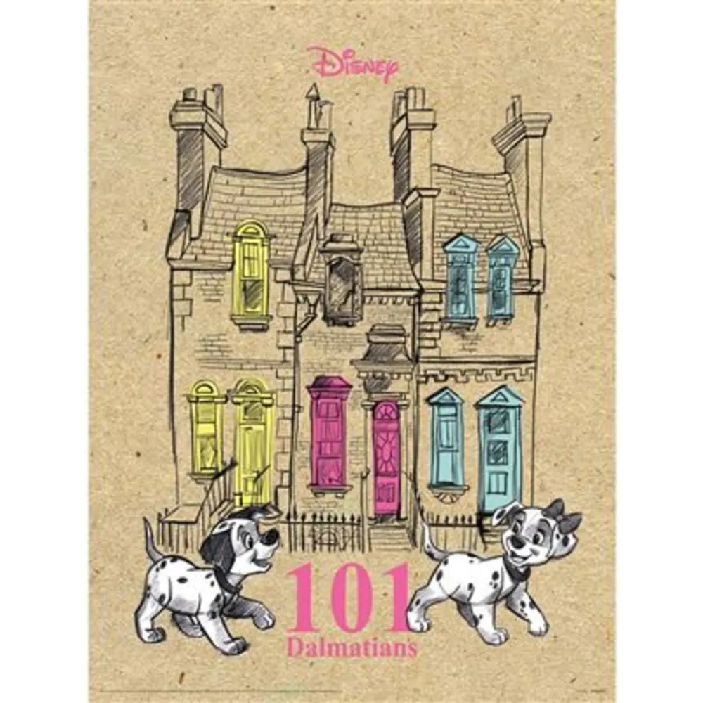 Kunstdruck Disney - Classics Feeling All Bright 30x40cm