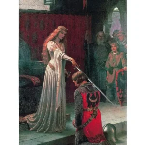 Kunstdruck Edmund Blair Leighton - Accolade, 1901 60x80cm