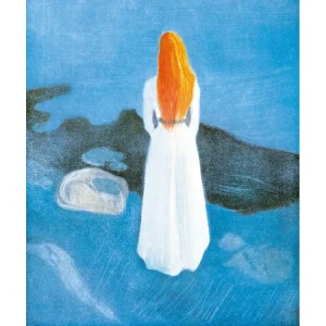 Kunstdruck Edvard Munch - Young girl on Jetty 60x80cm