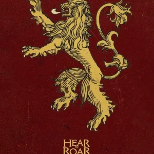 Kunstdruck Game Thrones - Lannister 60x80cm