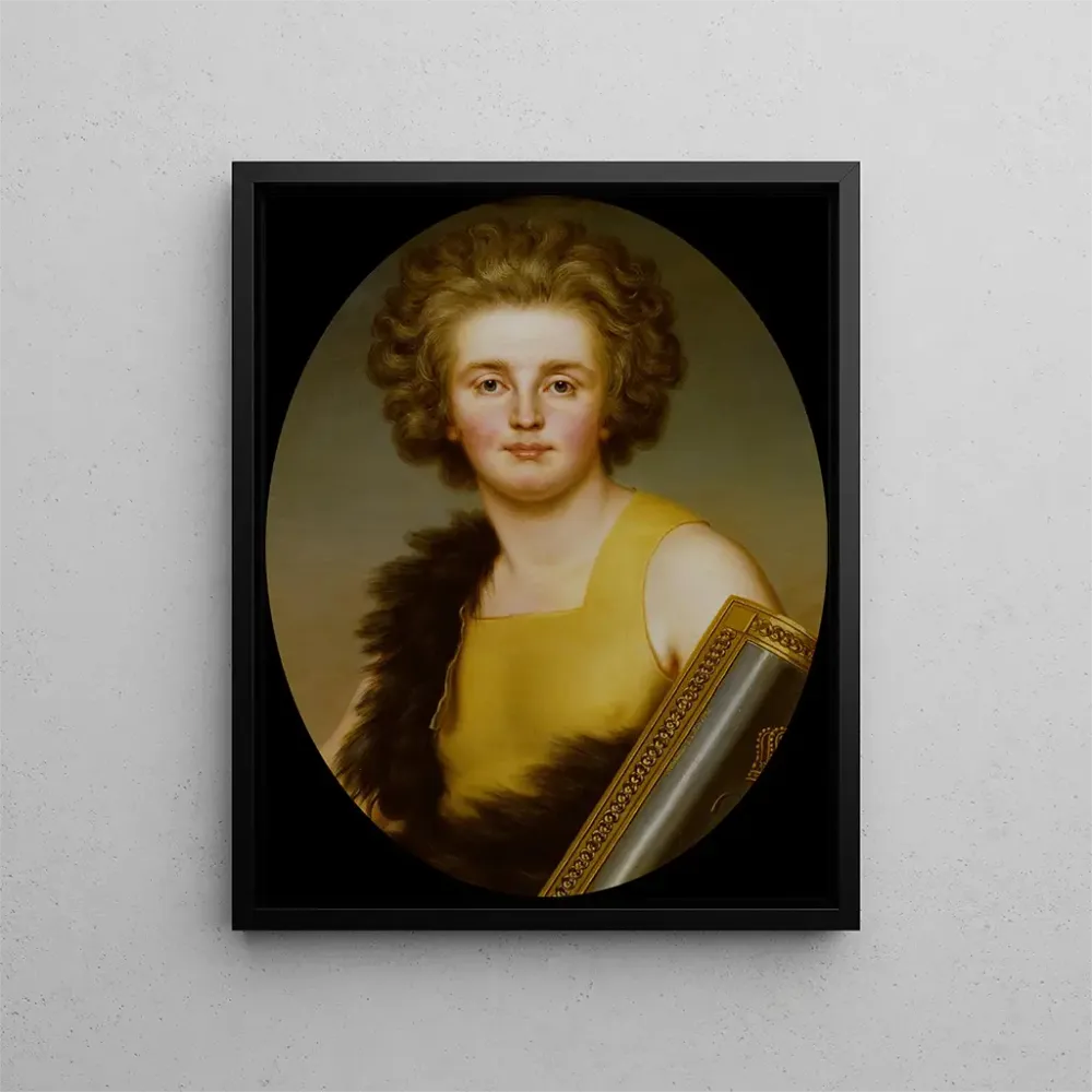 Kunstdruck Gustaf Mauritz Armfelt Turnierrobe scythe - Adolf Ulrik Wertmüller | Reproduktion