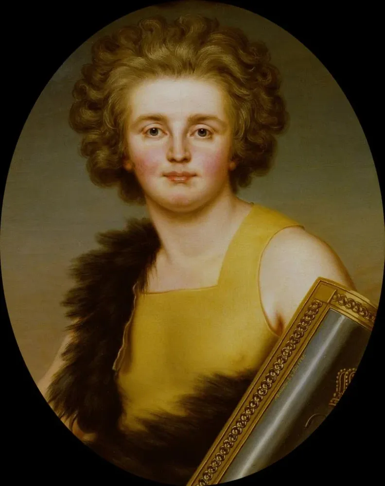 Kunstdruck Gustaf Mauritz Armfelt Turnierrobe scythe - Adolf Ulrik Wertmüller | Reproduktion