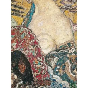 Kunstdruck Gustav Klimt - Acqua Mossa 20x50cm