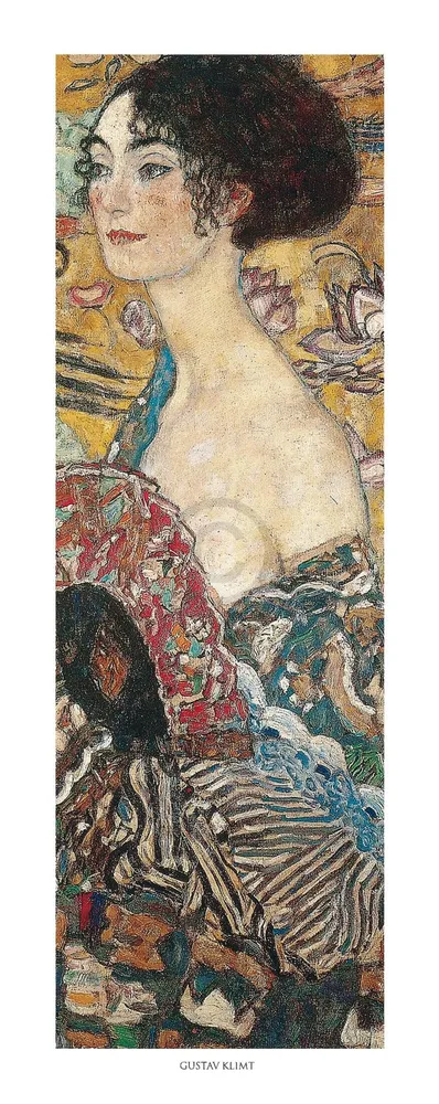 Kunstdruck Gustav Klimt - Acqua Mossa 20x50cm