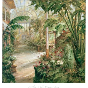 Kunstdruck Haibin - Conservatory 81x86cm