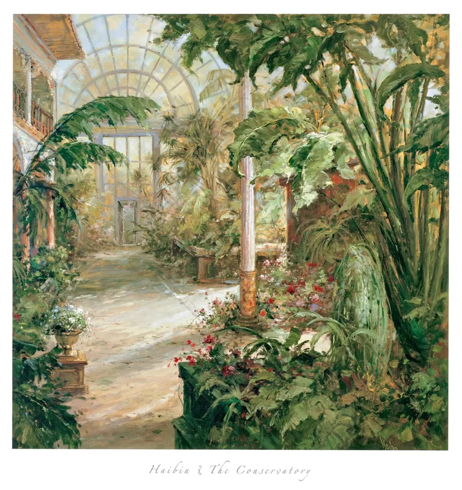 Kunstdruck Haibin - Conservatory 81x86cm
