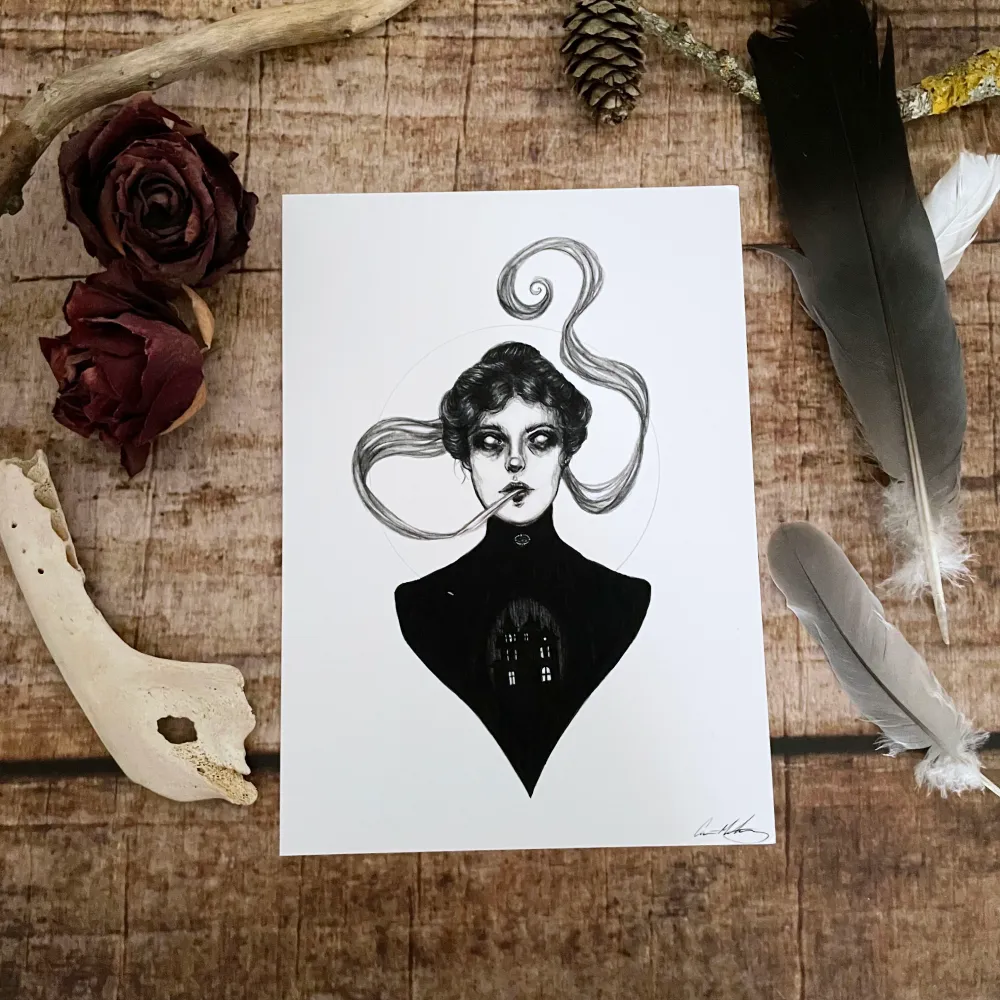 Kunstdruck HAUNTED - Art Print Caitlin McCarthy