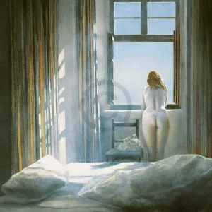 Kunstdruck Henning von Gierke - Morgensonne 70x90cm