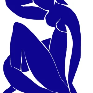 Kunstdruck Henri Matisse - Nu bleu II 60x80cm