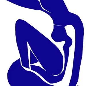 Kunstdruck Henri Matisse - Nu bleu I 60x80cm