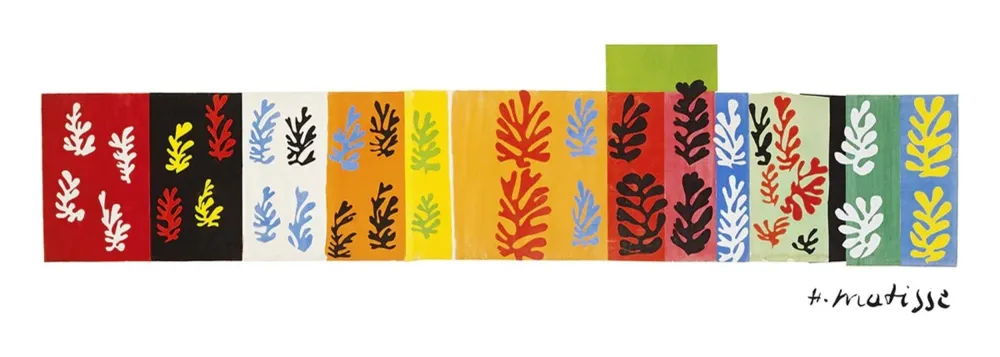 Kunstdruck Henri Matisse - Les Velours Small 100x35cm