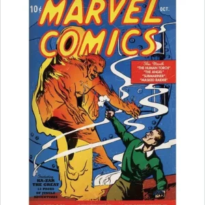 Kunstdruck Human Torch 40x50cm