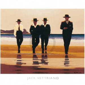 Kunstdruck Jack Vettriano - Billy Boys 50x40cm