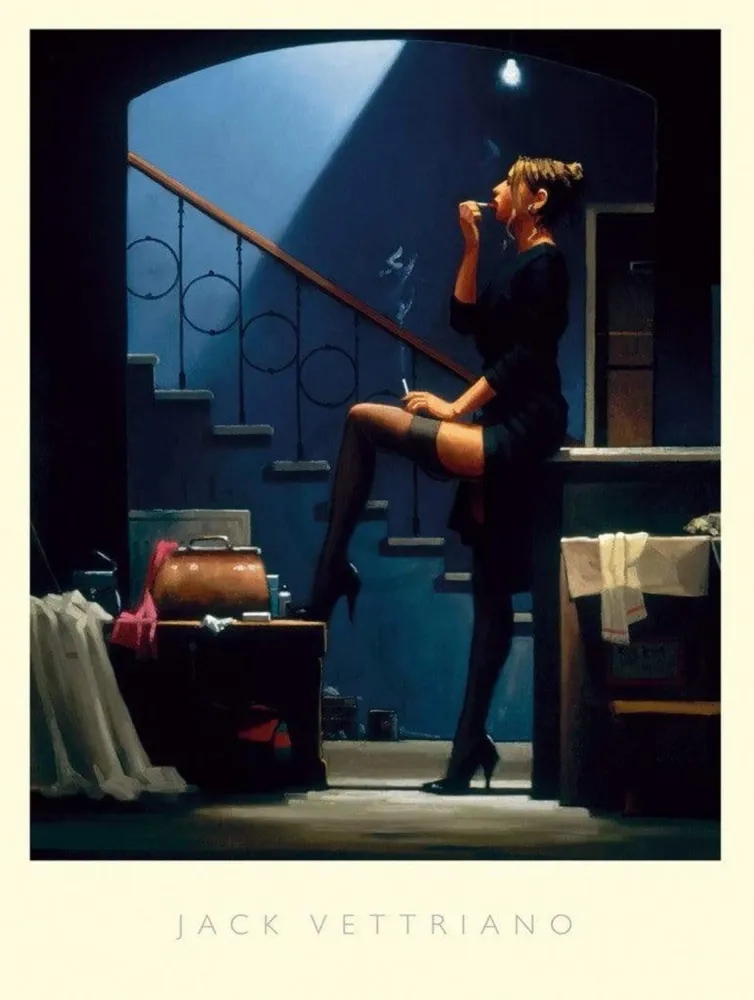Kunstdruck Jack Vettriano - Dance Money 60x80cm