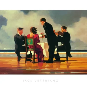 Kunstdruck Jack Vettriano - Elegy Dead Admiral 80x60cm