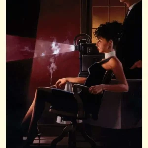 Kunstdruck Jack Vettriano - Imperfect Past 60x80cm