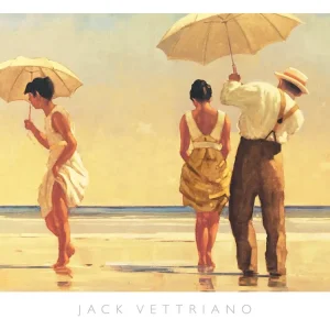 Kunstdruck Jack Vettriano - Mad Dogs 80x60cm