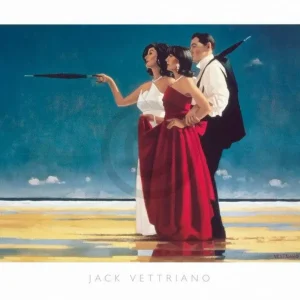 Kunstdruck Jack Vettriano - Missing Man I 80x60cm