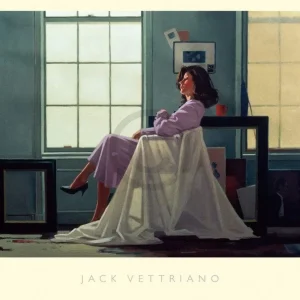 Kunstdruck Jack Vettriano - Winter Light and Lavender 76x68cm