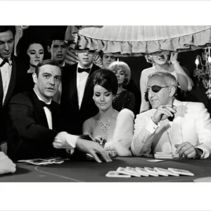 Kunstdruck James Bond - Thunderball Casino 80x60cm