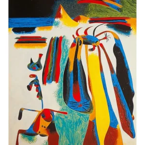 Kunstdruck Joan Miró - Paysan Catalan 60x80cm