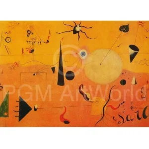 Kunstdruck Joan Miro - Paysage Catalan 80x60cm