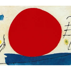 Kunstdruck Joan Miro - Senzo titolo, 1967 80x60cm
