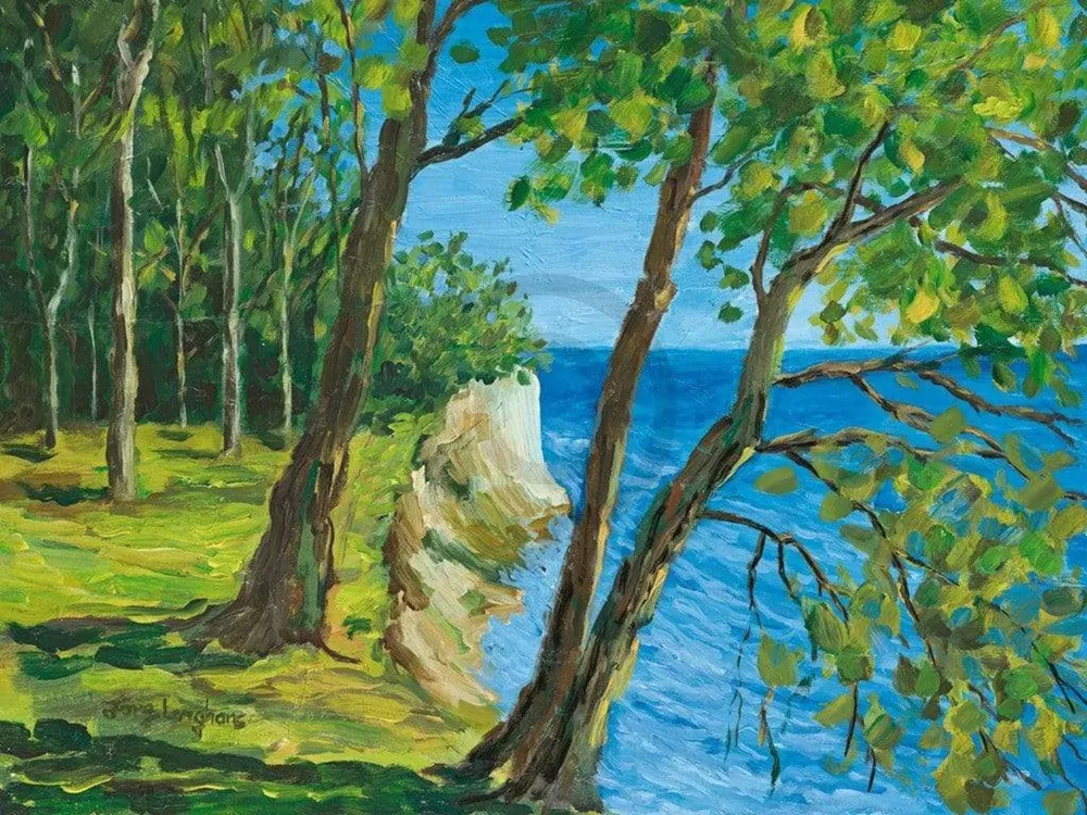 Kunstdruck Jörg Langhans - Meer II 80x60cm