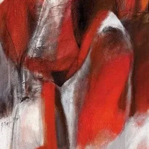 Kunstdruck Jutta Töpfer - Verletzlich 35x100cm