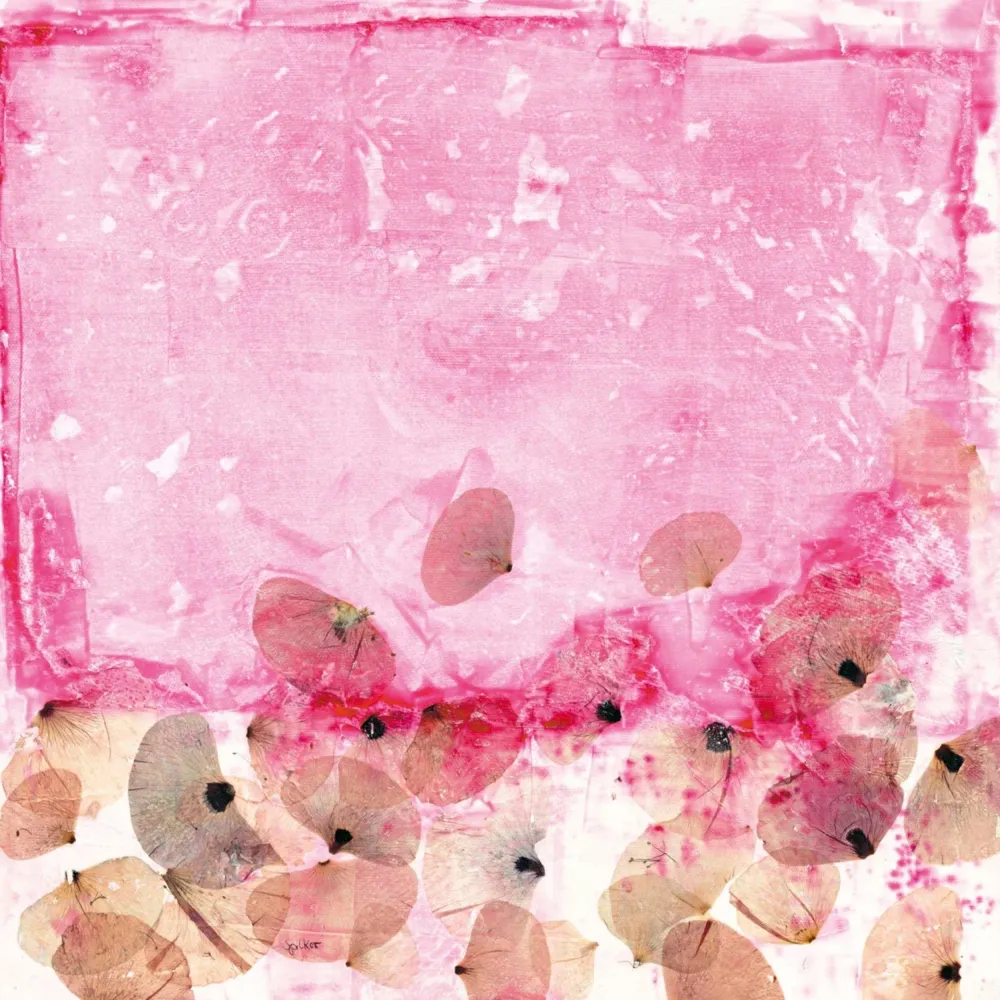Kunstdruck Katja Spilker - Blütezeit 40x40cm