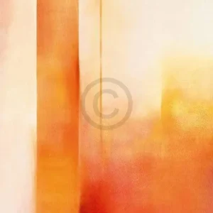 Kunstdruck Marta Peuckert - Rot II 50x100cm