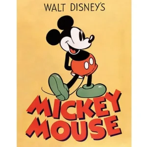 Kunstdruck Mickey Mouse - Mickey 60x80cm