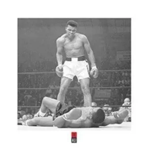Kunstdruck Muhammad Ali - Liston Triptych 95x33cm